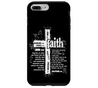 faith cross and bible verses Case for iPhone 7 Plus/8 Plus