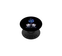 Faith Cute Elephants Sunflower Diabetes Awareness Diabetic PopSockets Adhesive PopGrip