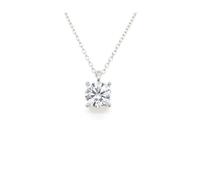 Faith Diamonds 18ct White Gold 1.00ct Lab Grown Diamond Necklace