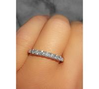 Faith Diamonds Platinum 0.25ct Round Brilliant Seven Stone Diamond Ring Diamond carat weight - 0.25ct Colour - G/H Colour Clarity - Si1/Si2