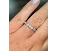 Faith Diamonds Platinum 1.00ct Total Round Brilliant Cut Claw Set LAB Grown Diamond Ring