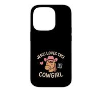Faith Driven Equestrian Love Jesus And Horses Barn Mom Vibe Case for iPhone 14 Pro