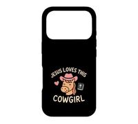 Faith Driven Equestrian Love Jesus And Horses Barn Mom Vibe Case for iPhone 17 Pro