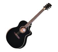 Faith Eclipse Neptune Cutaway Electro Acoustic Guitar. (2025 Model) Handmade All Solid Wood Guitar for Professionals. Including Hard Case