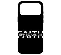 Faith Ephesians 2:8 Bible Verse Minimalist Religious Worship Case for iPhone 17 Pro Max