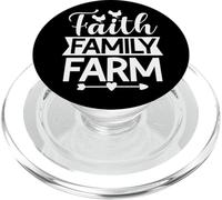 Faith Family Farm Country Farming Farmer PopSockets PopGrip for MagSafe