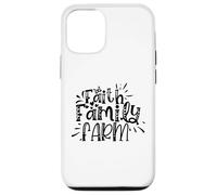 Faith Family Farm Rustic Christian Country Farmhouse Case for iPhone 12/12 Pro