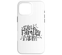 Faith Family Farm Rustic Christian Country Farmhouse Case for iPhone 16 Pro Max