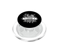 Faith Family Freedom Christian Patriotic PopSockets PopGrip for MagSafe
