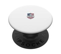 Faith Family Freedom - Patriotic Christian Vintage USA Flag PopSockets Adhesive PopGrip
