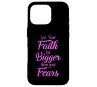 Faith Fear Bible Verse Christian God Jesus Pray Religious Case for iPhone 16 Pro