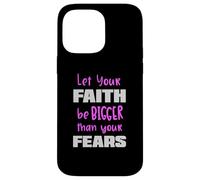 Faith Fear Bible Verse Scripture God Jesus Pray Religious Case for iPhone 14 Pro Max