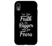 Faith Fear Bible Verse Scripture God Jesus Pray Religious Case for iPhone XR
