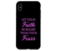 Faith Fear Bible Verse Scripture God Jesus Pray Religious Case for iPhone XS Max