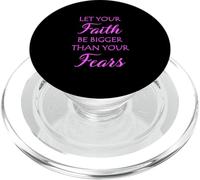 Faith Fear Bible Verse Scripture God Jesus Pray Religious PopSockets PopGrip for MagSafe