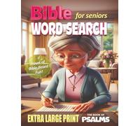 Faith-Filled Extra-Large Print Word Search for Seniors: BIG 30pt Font Print, Bible Psalms Puzzles to Inspire the Mind and Soothe the Soul I Perfect ... Lovers I 8.5" x 11", 110 pages, 55 Puzzles