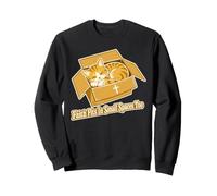 Faith Fits In Small Spaces Too Cat Lover Sweatshirt