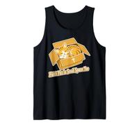 Faith Fits in Small Spaces Too Cat Lover Tank Top