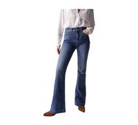 Faith Flare Push In Jeans - female - Salsa - Bootcut Jeans - Blue - W25 L34 - Jeans W25 L34