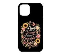 Faith for Women Pain Made Me Pray Prayer Made Me Powerful Case for iPhone 12/12 Pro
