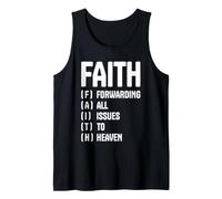 Faith Forwarding Issues to Heaven Tank Top