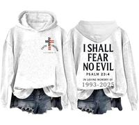 Faith Freedom October 14 Sweatshirt I Shall Fear No Evil Shirt Christian Faith Freedom Hoodie Unisex