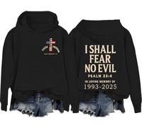Faith Freedom October 14 Sweatshirt I Shall Fear No Evil Shirt Christian Faith Freedom Hoodie Unisex