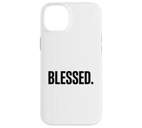 Faith Gratitude Christian Blessed. Minimalist Case for iPhone 14 Plus