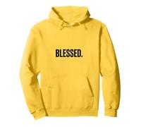 Faith Gratitude Christian Blessed. Minimalist Pullover Hoodie