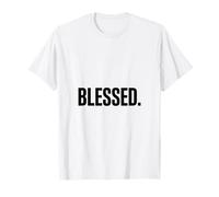 Faith Gratitude Christian Blessed. Minimalist T-Shirt