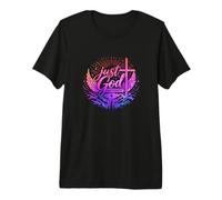 Faith Guided Life Bold Christian Statement Premium T-Shirt