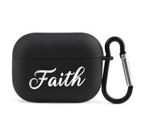 Faith Headphone & Earphone Cases Compatible with Airpod Pro Scratch-Resistant TPU Protective Cover with Keychain