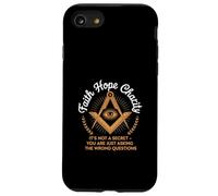Faith Hope Charity Freemason Eye Masonic Quote Case for iPhone SE (2020) / 7/8
