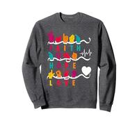Faith Hope Love ASL American Sign Language Sweatshirt