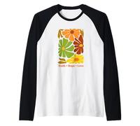 Faith Hope Love Christian Faith Jesus Christ Raglan Baseball Tee