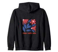 Faith Hope Love Christianity Faith Bible Zip Hoodie