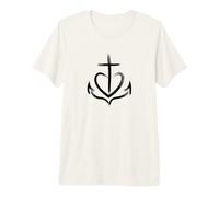Faith Hope Love Jesus Anchor in Our Life Premium T-Shirt