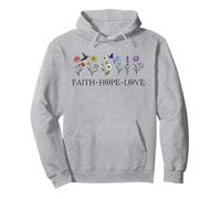 Faith Hope Love Shirt,Christian Mom God Quotes Bible Verses Pullover Hoodie
