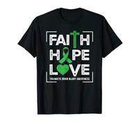 Faith Hope Love Traumatic Brain Injury T-Shirt