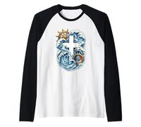 Faith, Hope & Staying the Course Raglan Baseball Tee