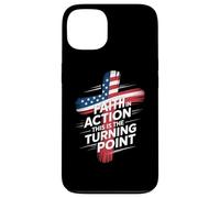 Faith In Action This Is The Turning Point Cross Flag Case for iPhone 13