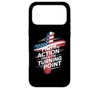 Faith In Action This Is The Turning Point Cross Flag Case for iPhone 17 Pro Max