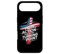 Faith In Action This Is The Turning Point Cross Flag Case for iPhone Air
