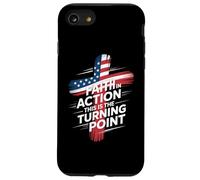 Faith In Action This Is The Turning Point Cross Flag Case for iPhone SE (2020) / 7/8
