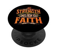 Faith In Christ s Crown of Thorns s Christian Belief PopSockets Adhesive PopGrip