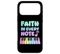 Faith In Every Note Piano Christian Girl Church Musician Case for iPhone 17 Pro Max