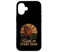 FAITH IN EVERY SEED farmer farming local food production Case for iPhone 16