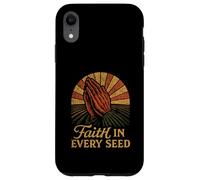 FAITH IN EVERY SEED farmer farming local food production Case for iPhone XR