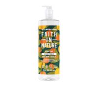 Faith In Nature 1L Natural Grapefruit & Orange Conditioner, Purifying for Oily Hair & Scalp, Vegan & Cruelty Free, No SLS, Silicones or Parabens, Family Sized
