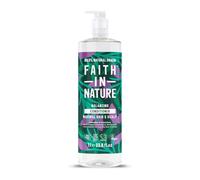 Faith In Nature 1L Natural Lavender & Geranium Conditioner, Balancing for Normal Hair & Scalp, Vegan & Cruelty Free, No SLS, Silicones or Parabens, Family Sized